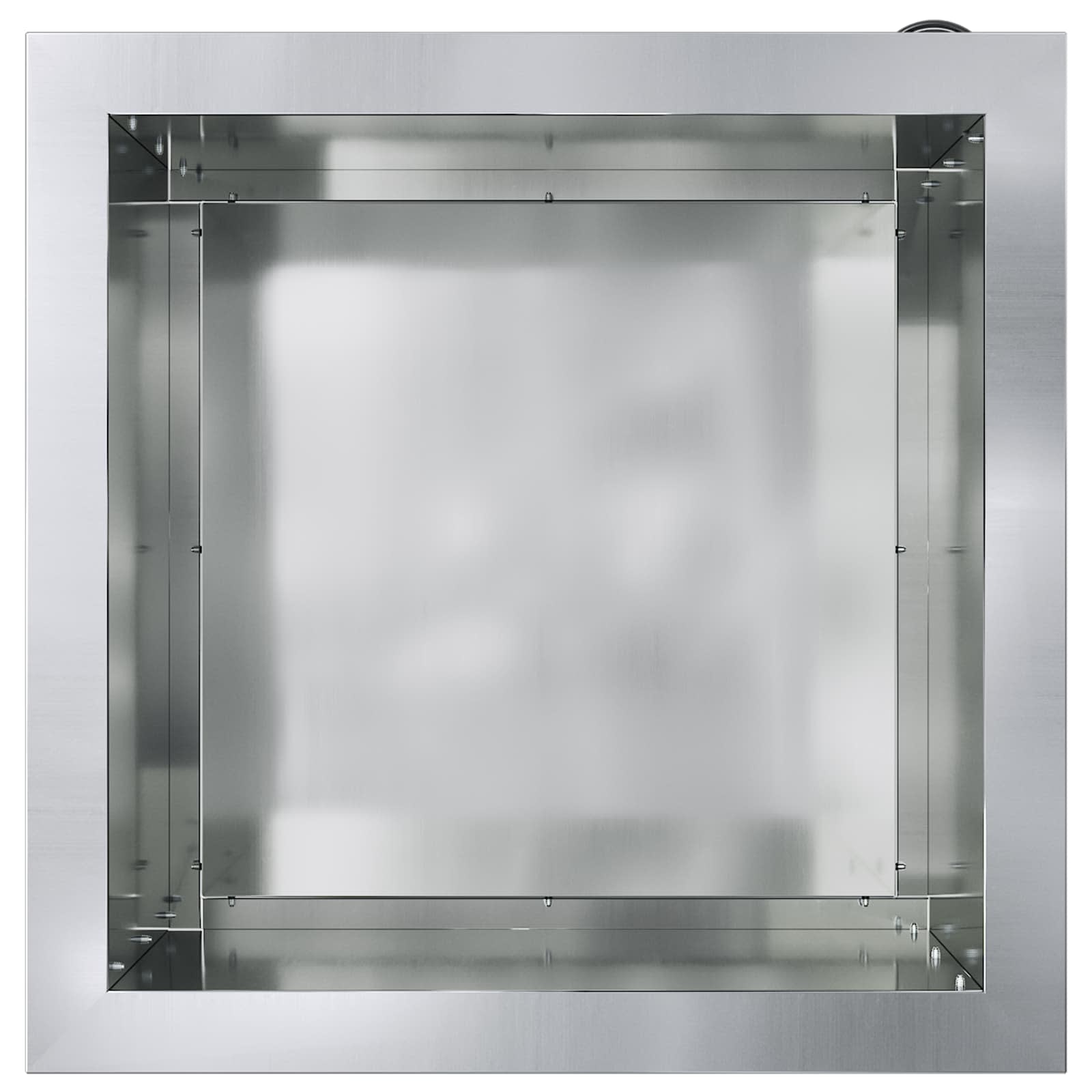 Plantenbak met led zilver 40 x 40 x 40 cm Gegalvaniseerd staal image 7