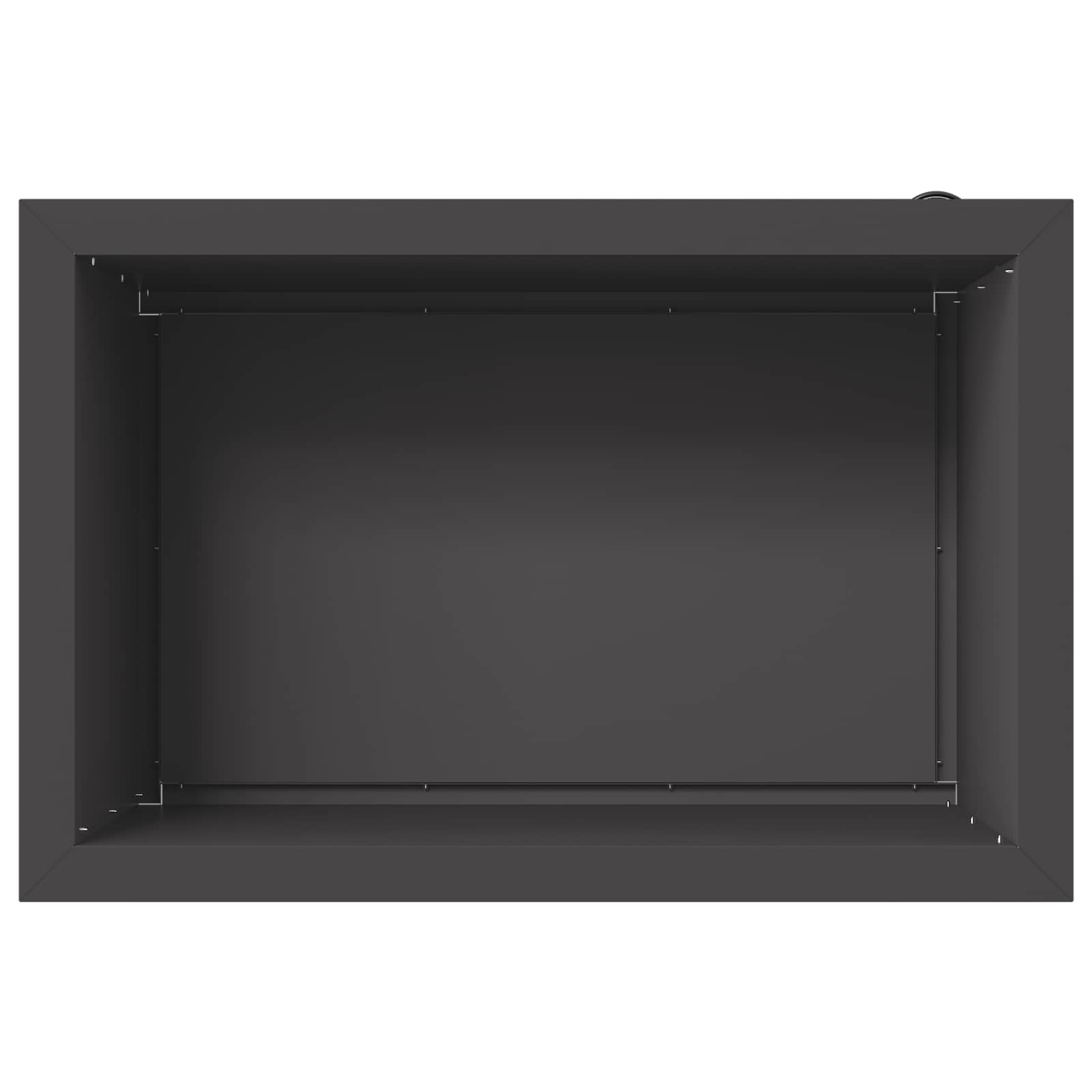Plantenbak met led 2 st Zwart 40 x 60 x 40 cm Staal image 7