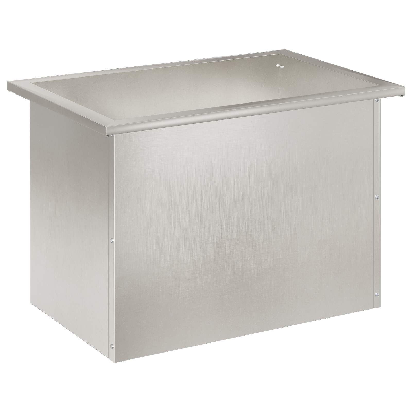 Plantenbak met led zilver 40 x 60 x 40 cm Roestvrij staal image 4
