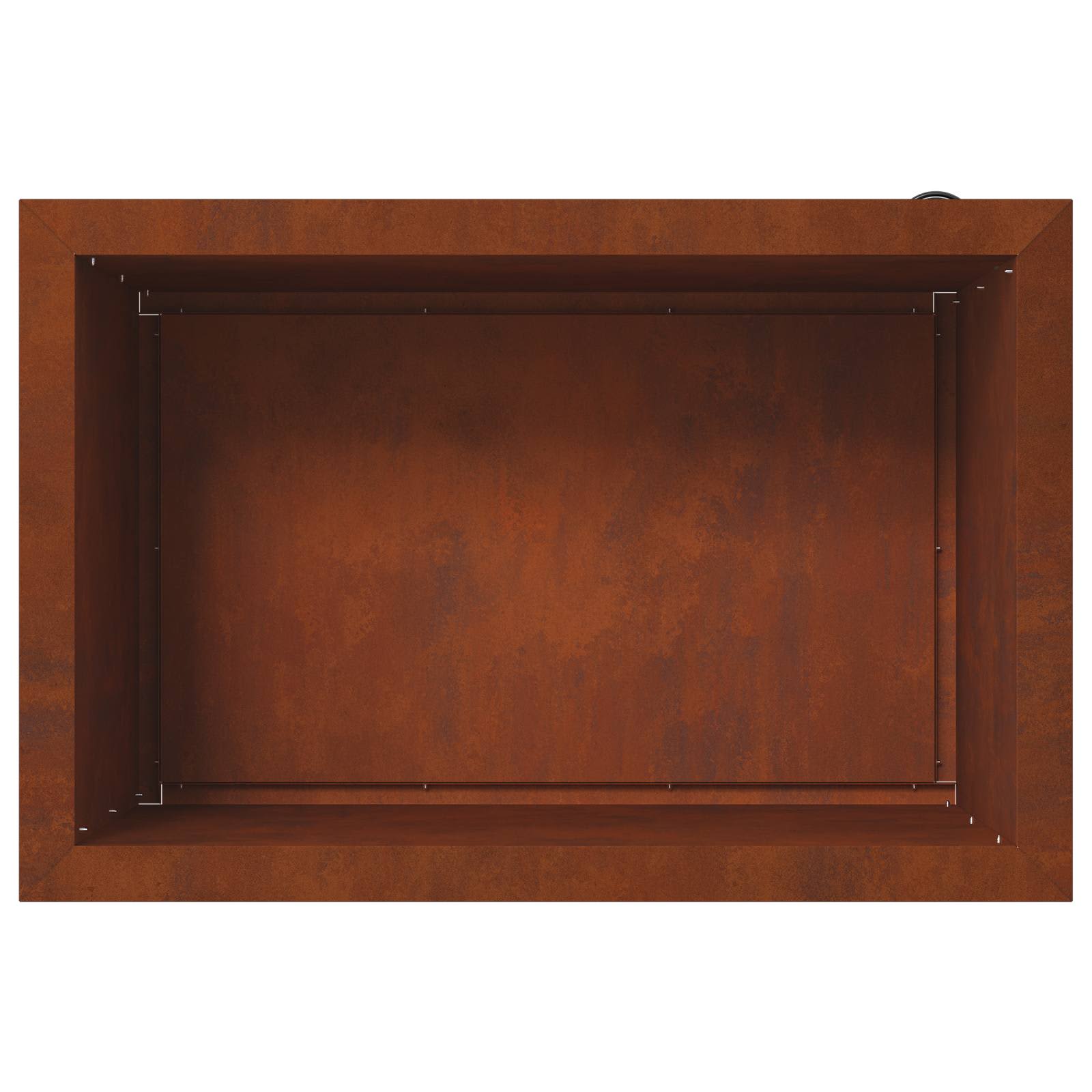 Plantenbak met led Roestkleurig 40 x 60 x 40 cm weervast staal image 8