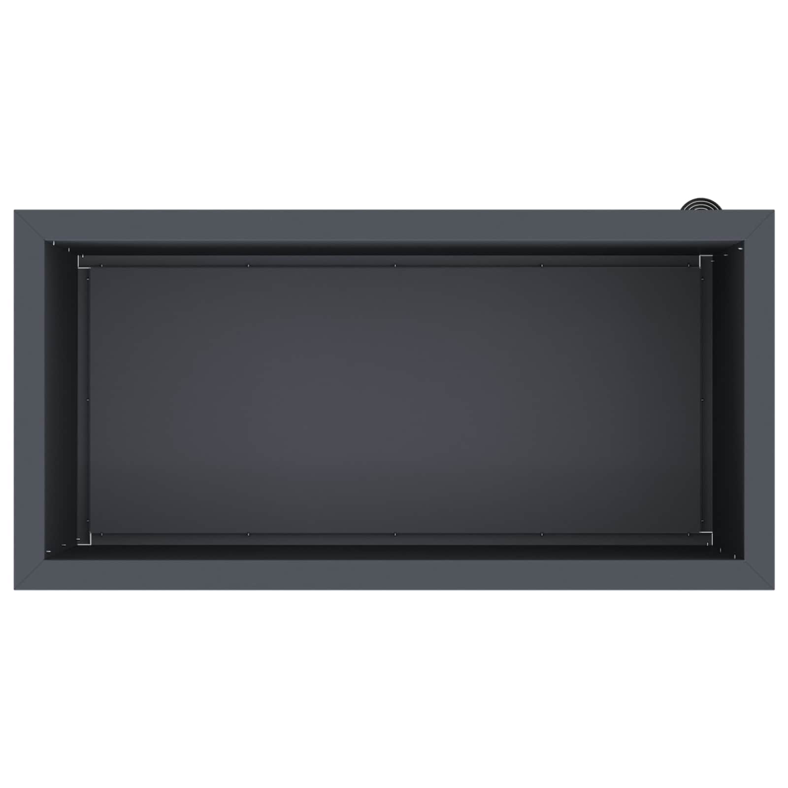 Plantenbak met led 2 st Antraciet 40 x 80 x 40 cm Staal image 8