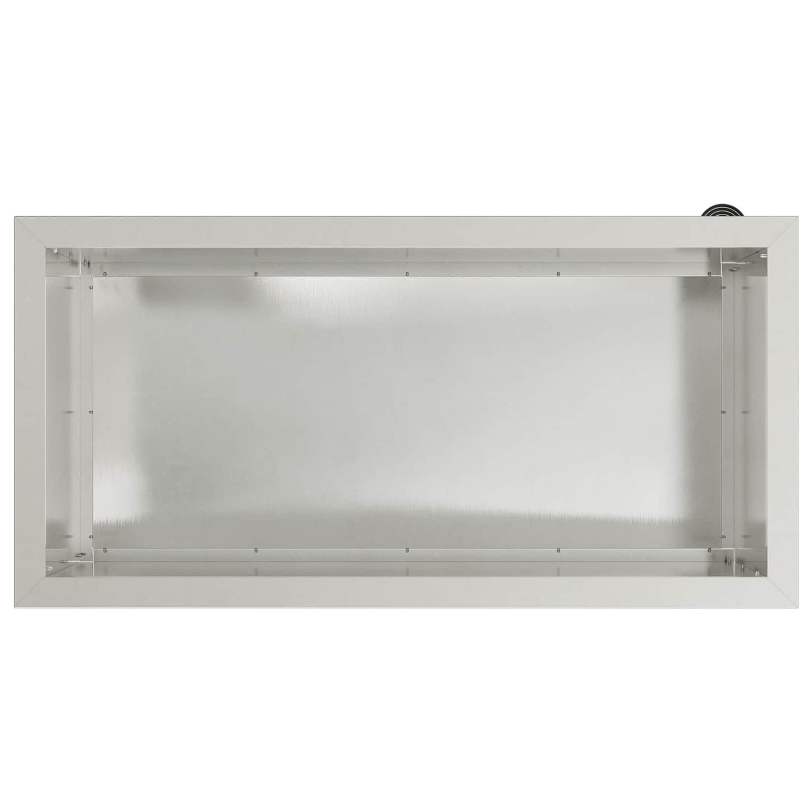 Plantenbak met led 2 st zilver 40 x 80 x 40 cm Roestvrij staal image 8