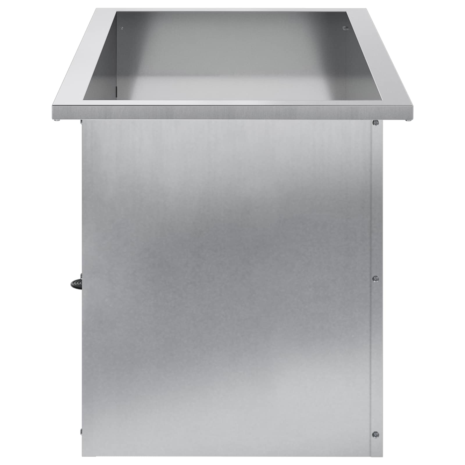 Plantenbak met led zilver 40 x 80 x 40 cm Gegalvaniseerd staal image 6