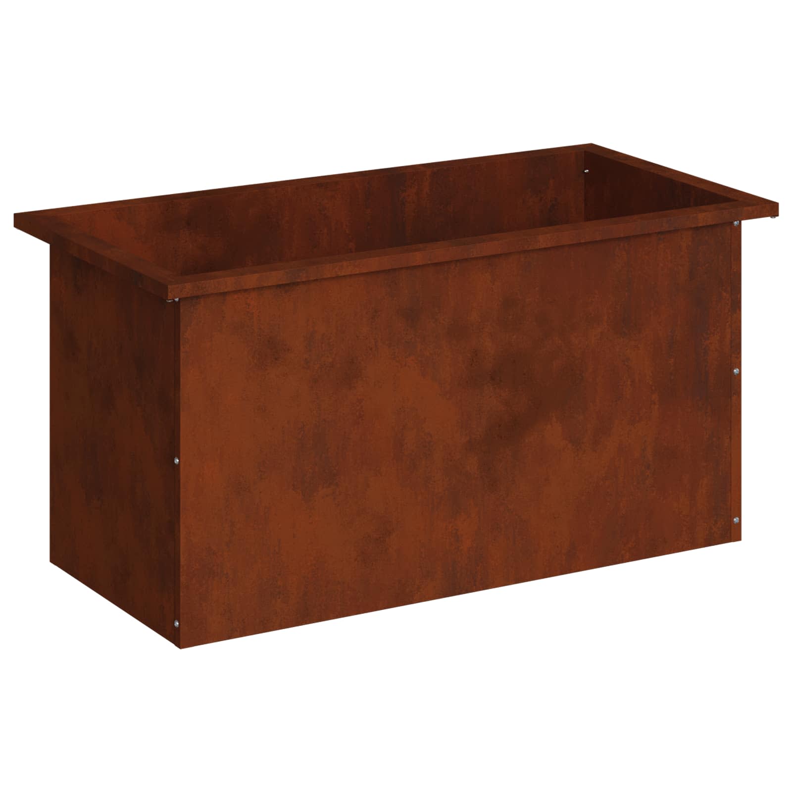 Plantenbak met led Roestkleurig 40 x 80 x 40 cm weervast staal image 4