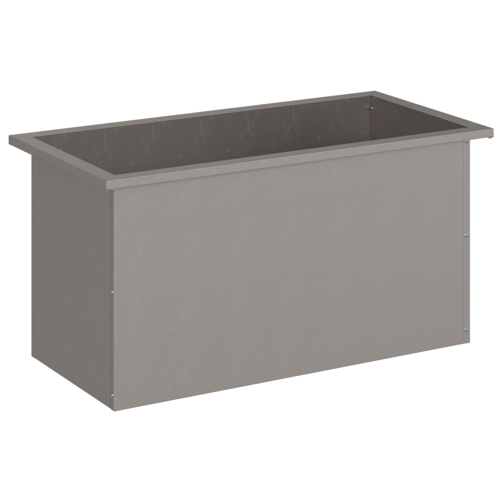 Plantenbak met led Roestkleurig 40 x 80 x 40 cm weervast staal image 5