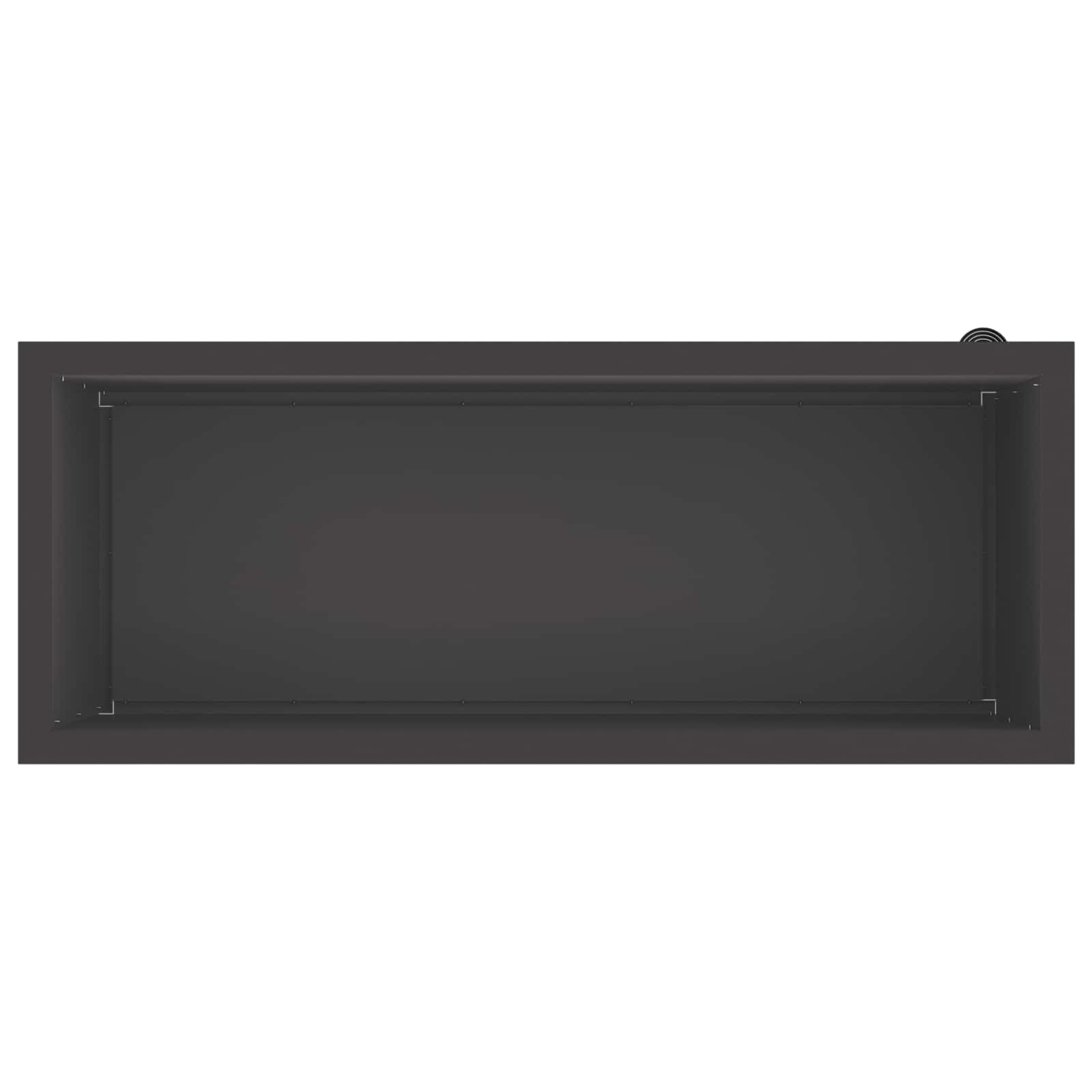 Plantenbak met led 2 st Zwart 40 x 100 x 40 cm Staal image 8
