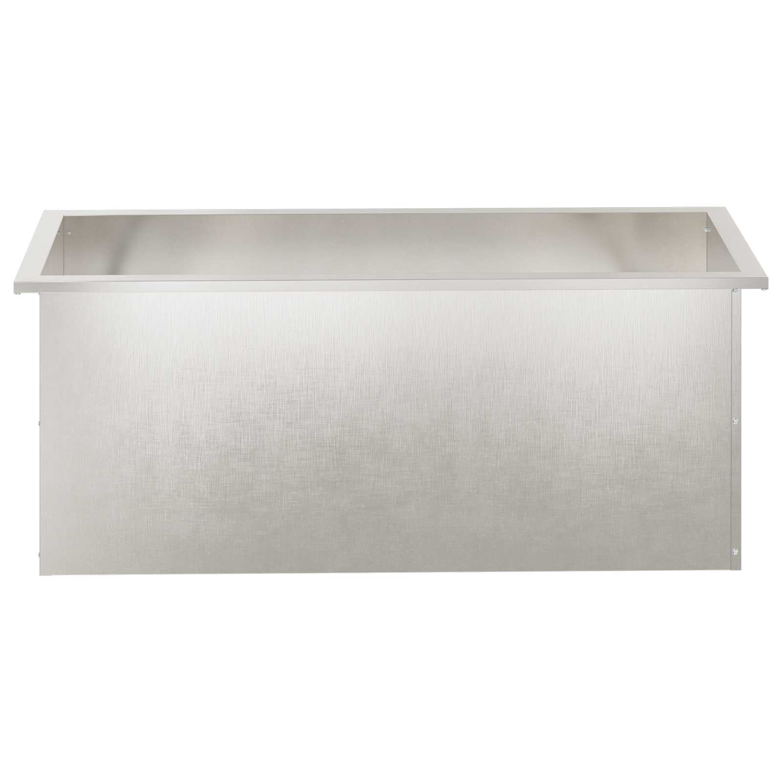 Plantenbak met led zilver 40 x 100 x 40 cm Roestvrij staal image 5