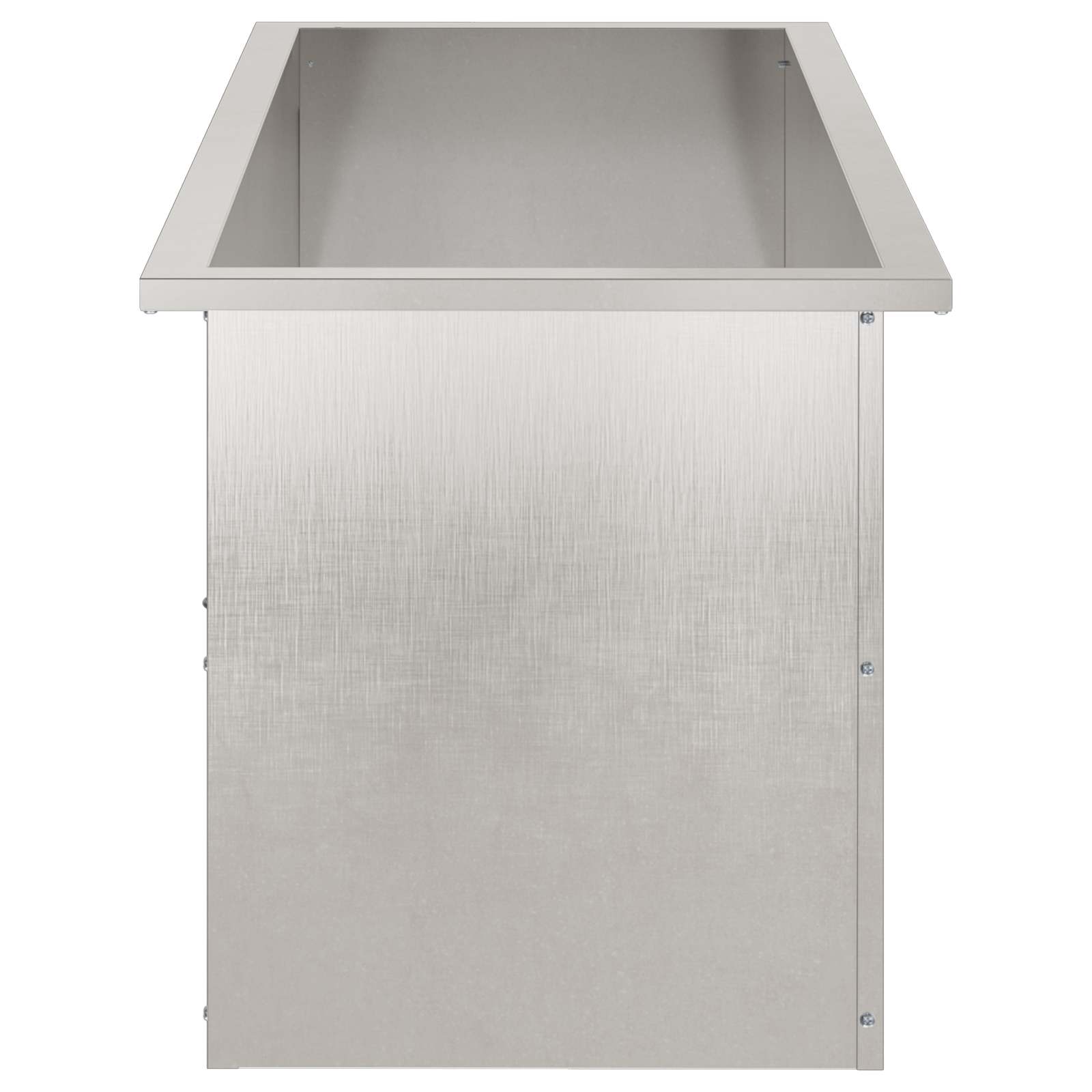 Plantenbak met led zilver 40 x 100 x 40 cm Roestvrij staal image 6