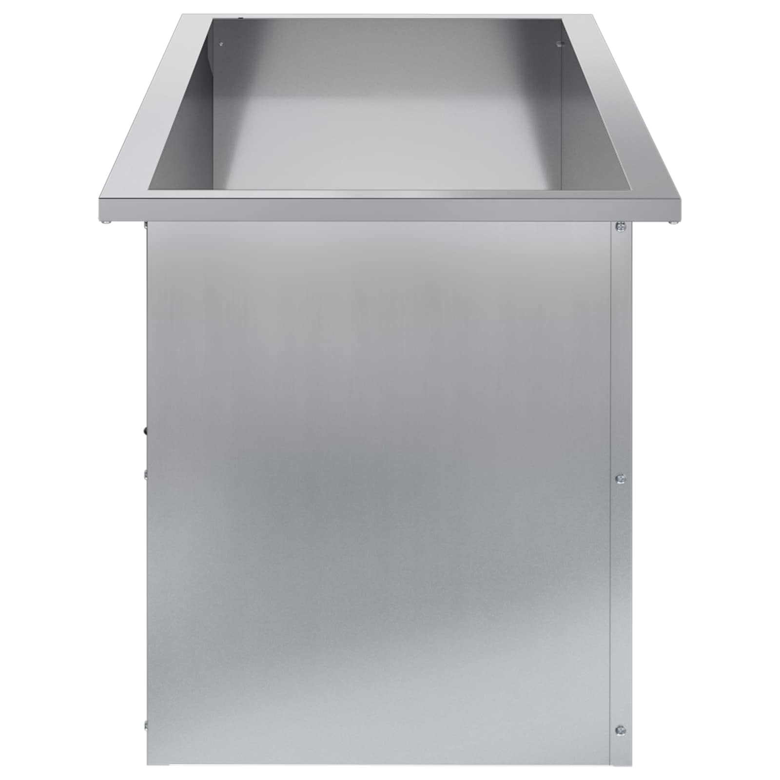 Plantenbak met led 2 st zilver 40 x 100 x 40 cm image 6