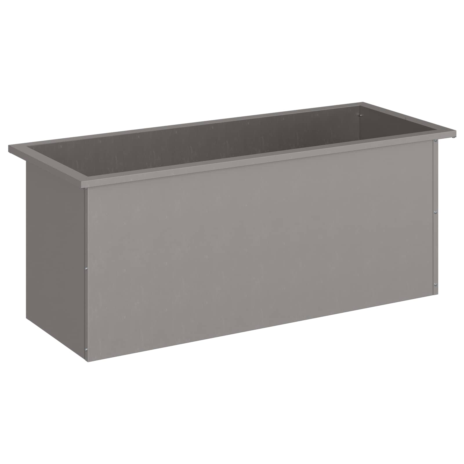 Plantenbak met led Roestkleurig 40 x 100 x 40 cm weervast staal image 5