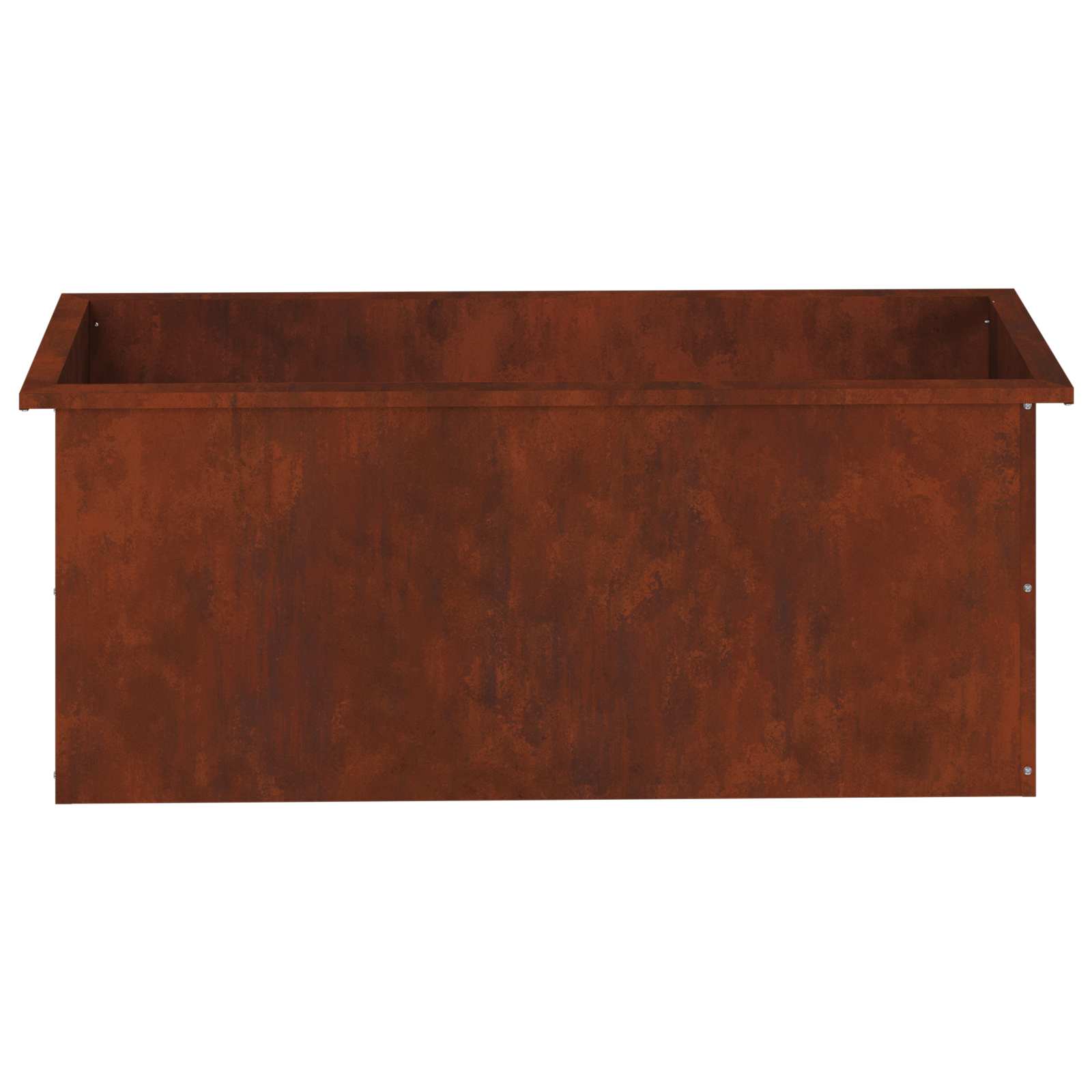 Plantenbak met led Roestkleurig 40 x 100 x 40 cm weervast staal image 6