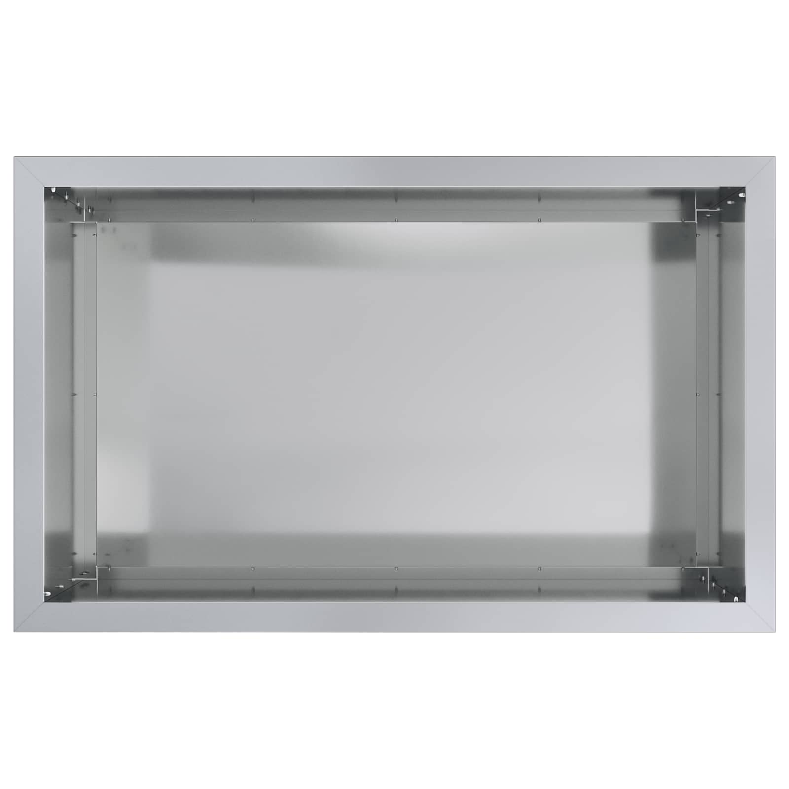 Vrtno korito za rože z LED osvetlitvijo Srebrna 50 x 80 x 48 cm