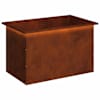 vidaXL LED-valgustusega lillekast Rooste 50 x 80 x 48 cm