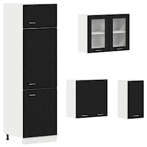 Kuchyňská jednotka Lyon 8 pcs Černý dub Kompozitní dřevo - obrázek 5