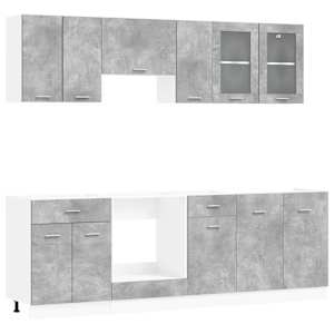 Kuchyňská jednotka Lyon 8 pcs kompozitní dřevo - obrázek 2