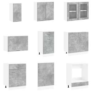 Kuchyňská jednotka Lyon 8 pcs kompozitní dřevo - obrázek 4