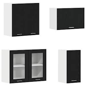 Kuchyňská jednotka Lyon 8 pcs Černý dub kompozitní dřevo - obrázek 5