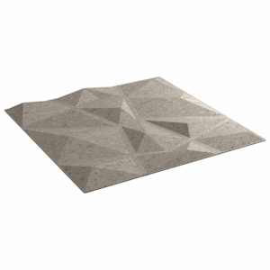 vidaXL Seinapaneelid 24 tk 50 x 50 cm Betoonhall XPS Vaht