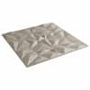 vidaXL Seinapaneelid 12 tk 50 x 50 cm Ameeti Betoon XPS Vaht