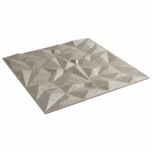vidaXL Seinapaneelid 12 tk 50 x 50 cm Ameeti Betoon XPS Vaht