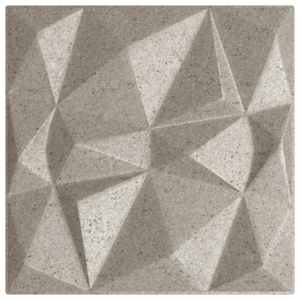 Nástěnné panely 12 pcs Diamantový beton 50 x 50 cm XPS pěna - obrázek 3