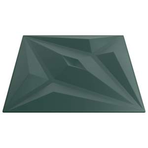 Nástěnné panely 12 pcs Hvězdová zelená 50 x 50 cm XPS pěna - obrázek 3