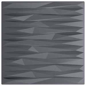 Nástěnné panely 12 pcs Kamenně šedá 50 x 50 cm XPS pěna - obrázek 4