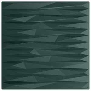 Nástěnné panely 12 pcs Kamenná zelená 50 x 50 cm XPS pěna - obrázek 4