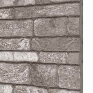 Nástěnné panely 10 pcs Tmavě šedá 100 x 50 cm EPS pěna - obrázek 3