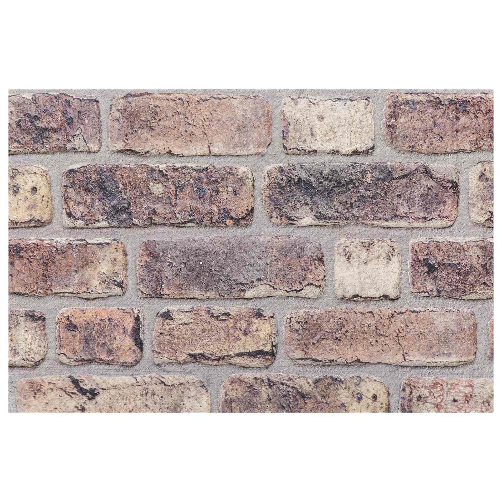 Stenske plošče 10 pcs Temno rjava 100 x 50 cm EPS pena - slika 4