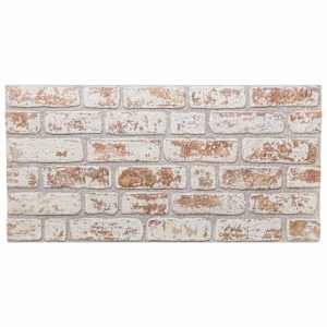 Nástěnné panely 10 pcs Červená a Bílá 100 x 50 cm EPS pěna - obrázek 2