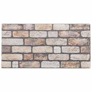Nástěnné panely 10 pcs Světle hnědá 100 x 50 cm EPS pěna - obrázek 2