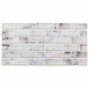 Nástěnné panely 10 pcs Světlá šedá a černá 100 x 50 cm EPS pěna - obrázek 2