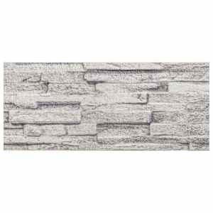 Nástěnné panely 10 pcs Světle šedá 100 x 25 cm EPS pěna - obrázek 4