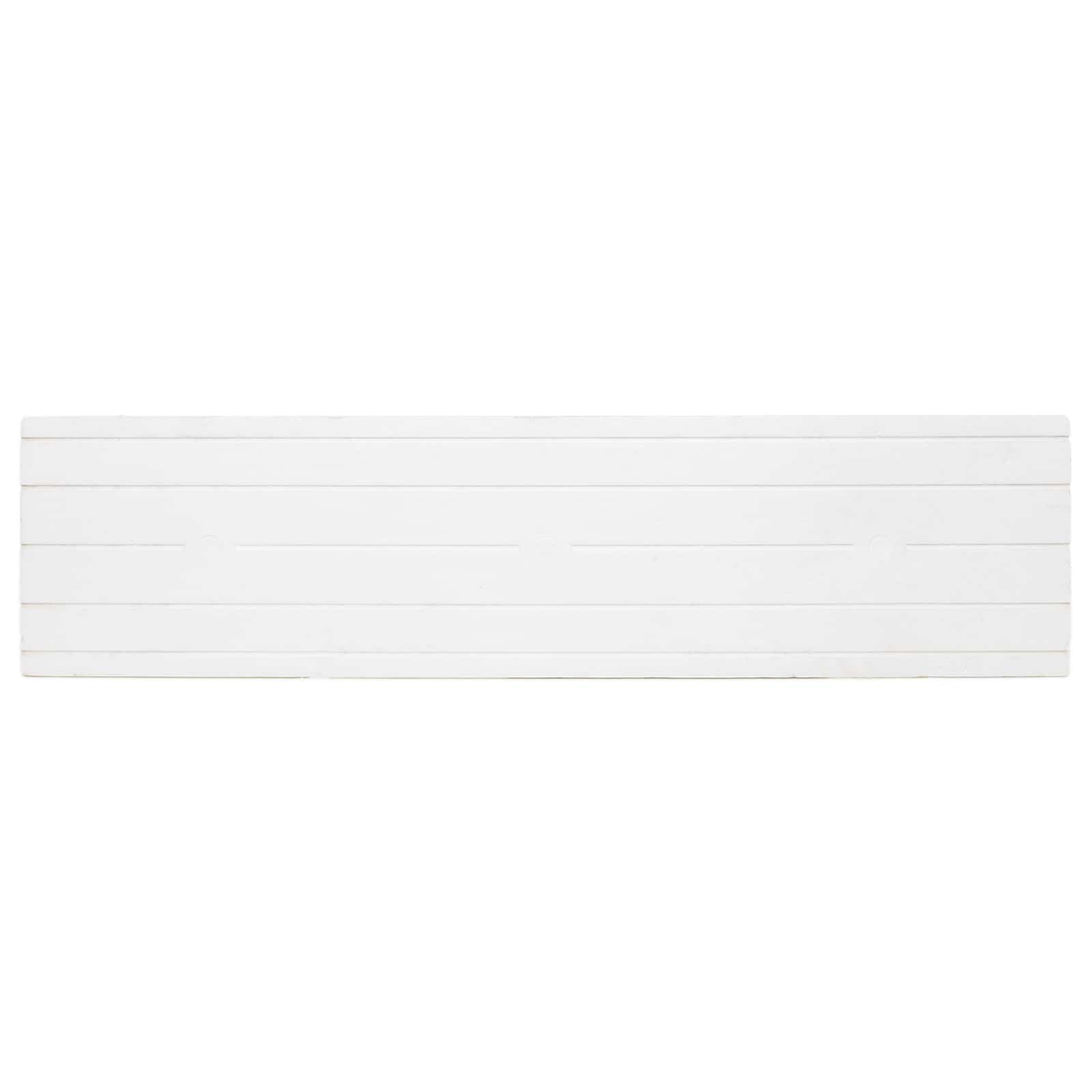 Nástěnné panely 10 pcs Světle šedá 100 x 25 cm EPS pěna - obrázek 3