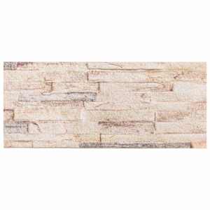 Nástěnné panely 10 pcs Bílá a červená 100 x 25 cm EPS pěna - obrázek 4