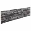vidaXL Seinapaneelid 10 tk 100 x 25 cm Antratsiit EPS vaht