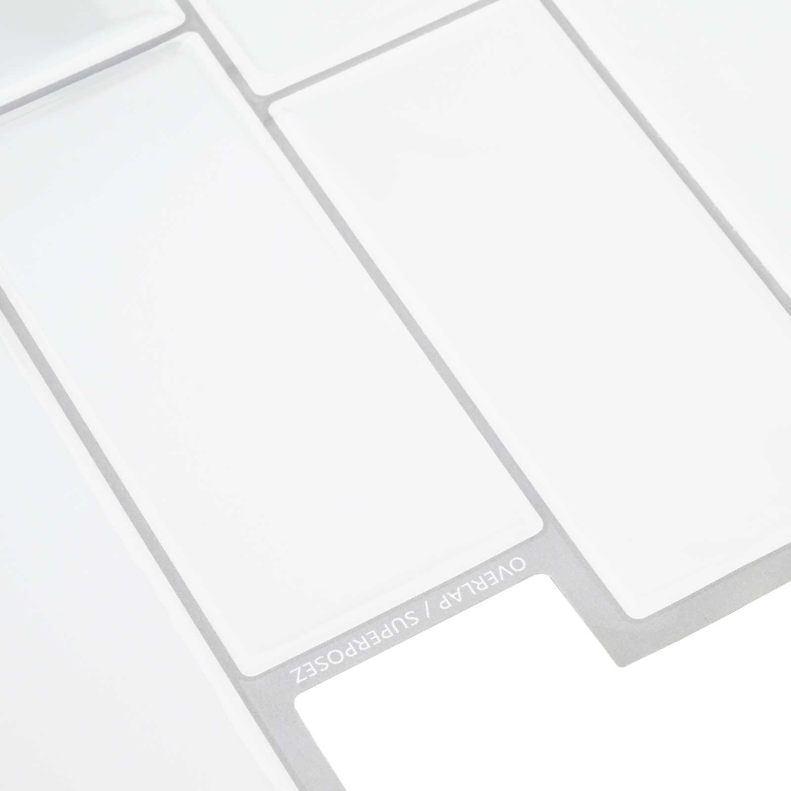 Podhodna ploščica 10 pcs Bela siva 29 x 21 cm Poliuretan in PET - slika 4