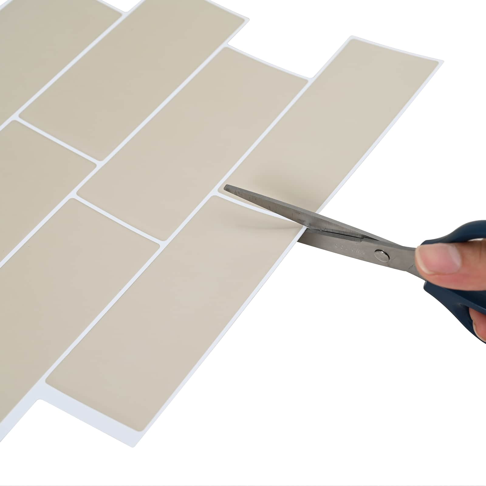 Podhodna ploščica 10 pcs Bež 29 x 21 cm Poliuretan in PET - slika 5