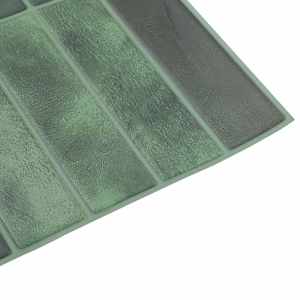 Obdélníková dlažba 10 pcs Tmavě zelená 29 x 23 x 0,08 cm - obrázek 4
