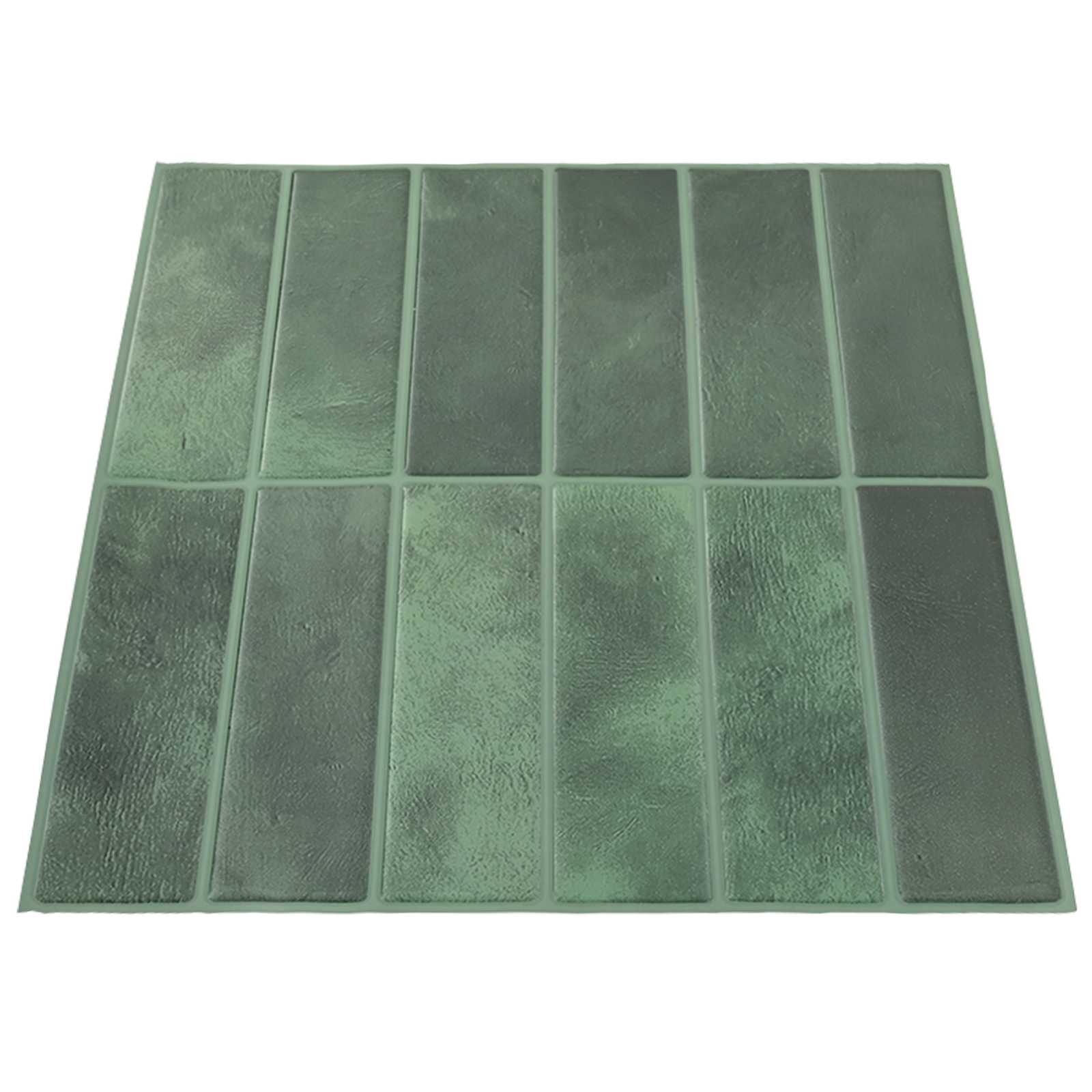 Pravokotna ploščica 50 pcs Temno zelena 29 x 23 x 0,08 cm - slika 3