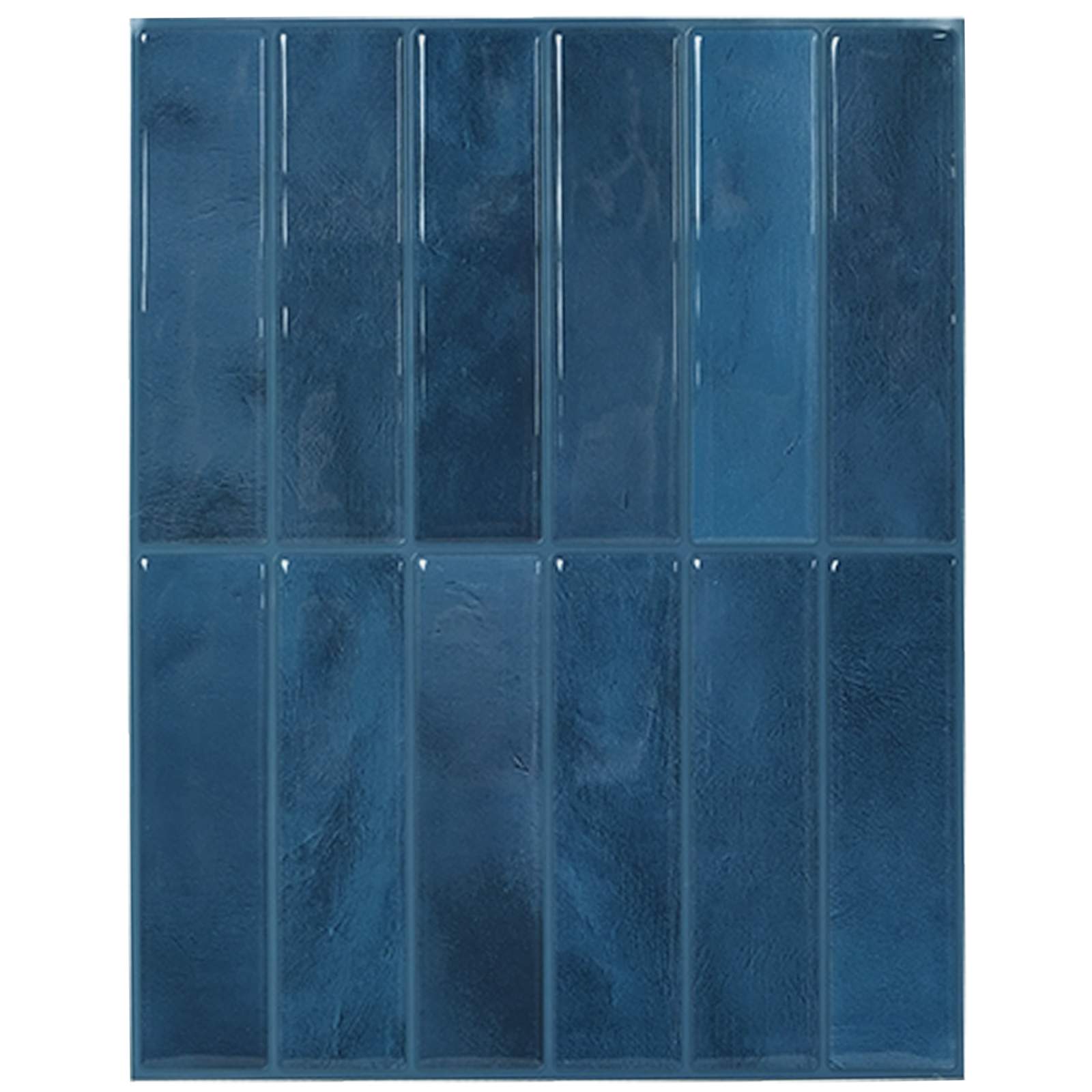 vidaXL Plăci dreptunghiulare 10 pcs albastru 29 x 23 x 0,08 cm