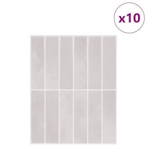 Obdélníková dlažba 10 pcs Béžová 29 x 23 x 0,08 cm - obrázek 2