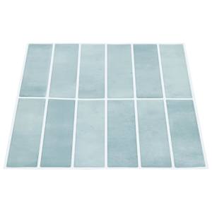 Obdélníková dlažba 10 pcs Šedozelená 29 x 23 x 0,08 cm - obrázek 3