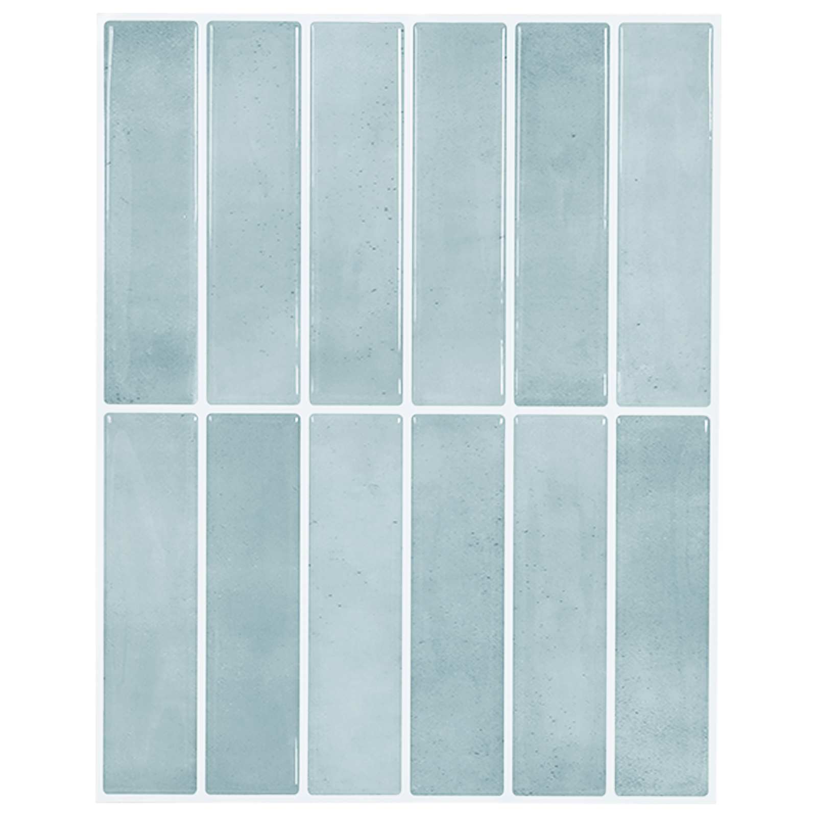 vidaXL Plăci dreptunghiulare 10 pcs Gri Verde 29 x 23 x 0,08 cm
