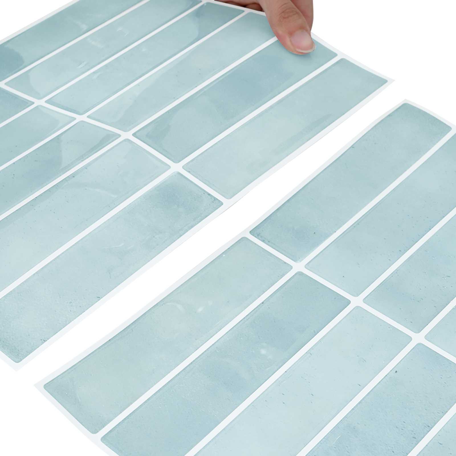 Pravokotna ploščica 50 pcs Siva zelena 29 x 23 x 0,08 cm - slika 7