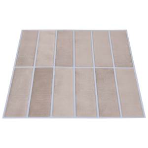 Obdélníková dlažba 10 pcs Beige káva 29 x 23 x 0,08 cm - obrázek 3