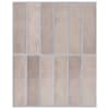 vidaXL Ristk&uuml;likukujuline Plaat 10 tk Bež koffee 29 x 23 x 0,08 cm