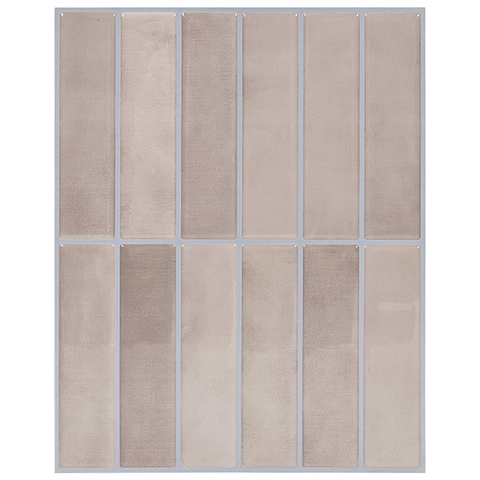 vidaXL Rechteckige Fliese 50 pcs Beige Kaffee 29 x 23 x 0,08 cm