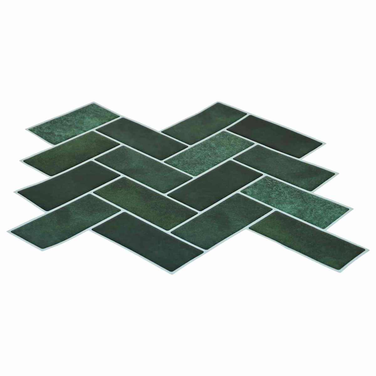 Fiskebensflise 30 x 30 cm Polyurethan og PET - Billede 3